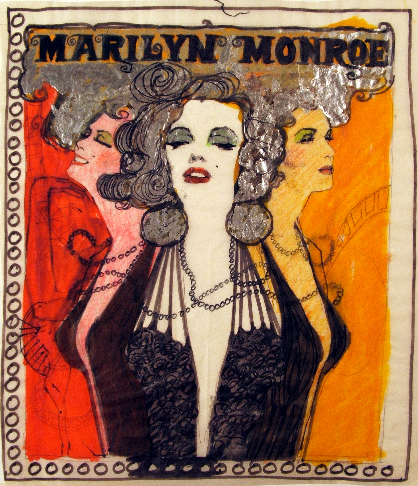 the Marilyn Monroe artwork